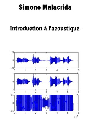 cover image of Introduction à l'acoustique